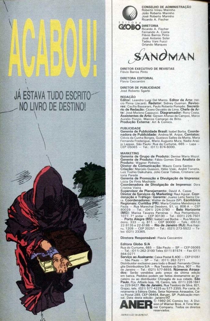 Read Sandman (PT-BR) PT Manga Online