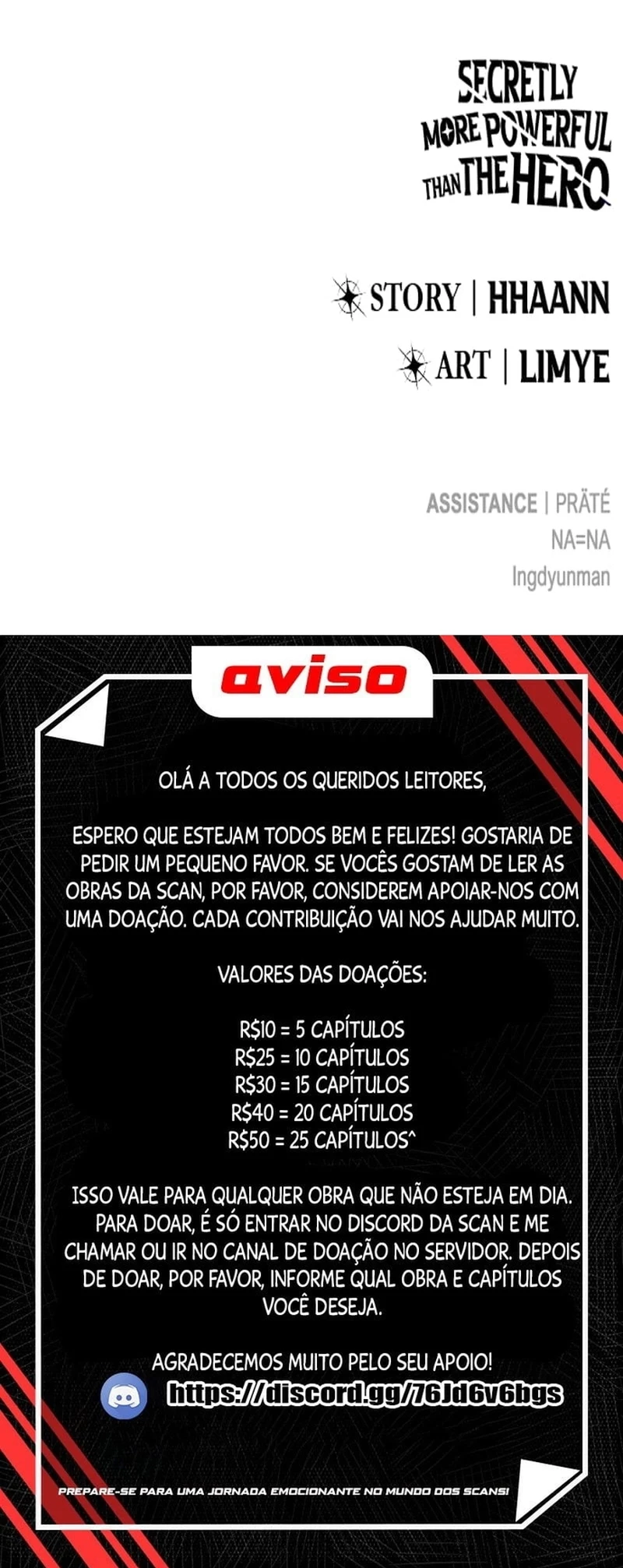 Read Secretamente Mais Poderoso que o Herói (PT-BR) PT Manga Online