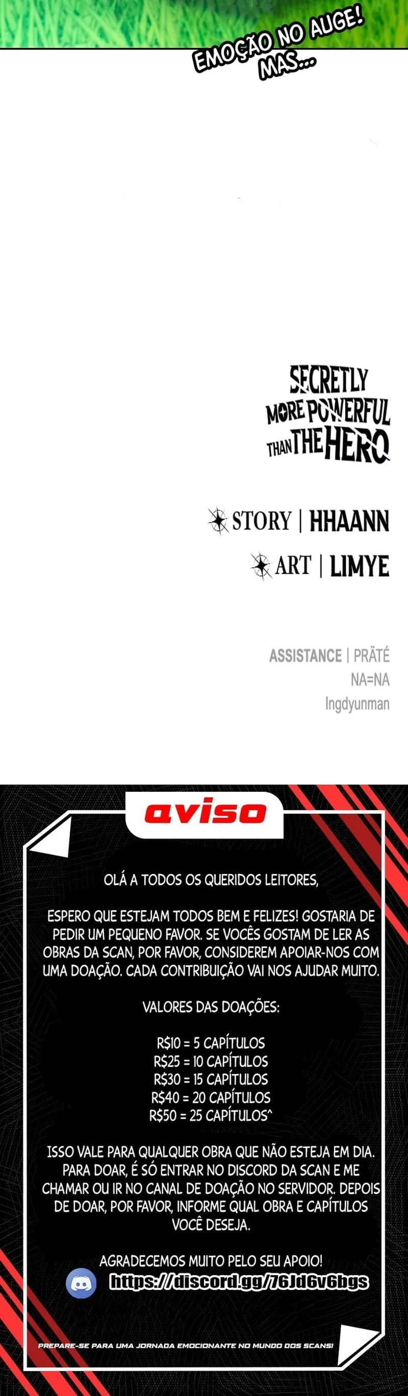 Read Secretamente Mais Poderoso que o Herói (PT-BR) PT Manga Online