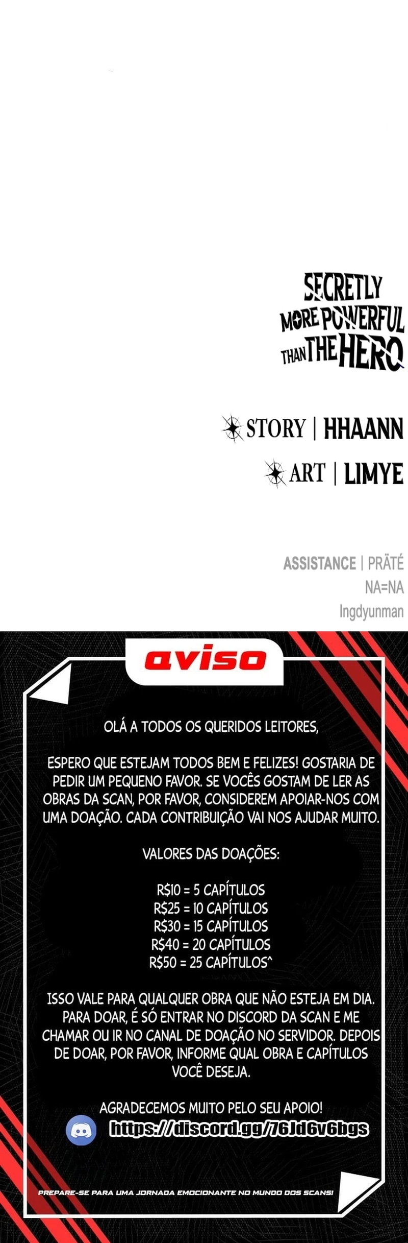 Read Secretamente Mais Poderoso que o Herói (PT-BR) PT Manga Online
