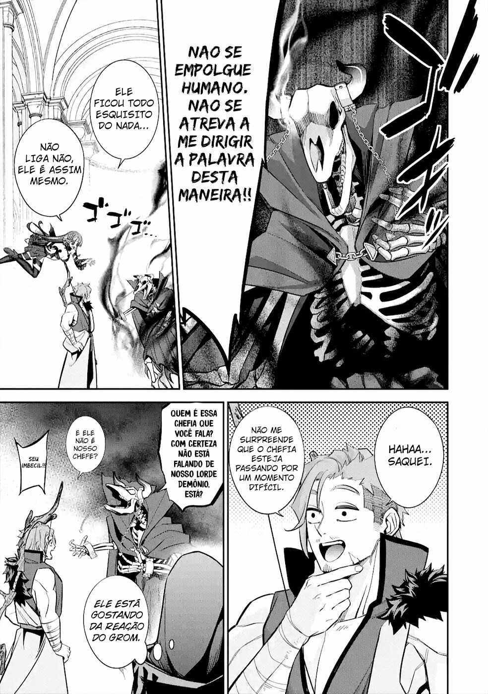 Read Shokei Sareta Kenja wa Lich ni Tensei (PT-BR) PT Manga Online