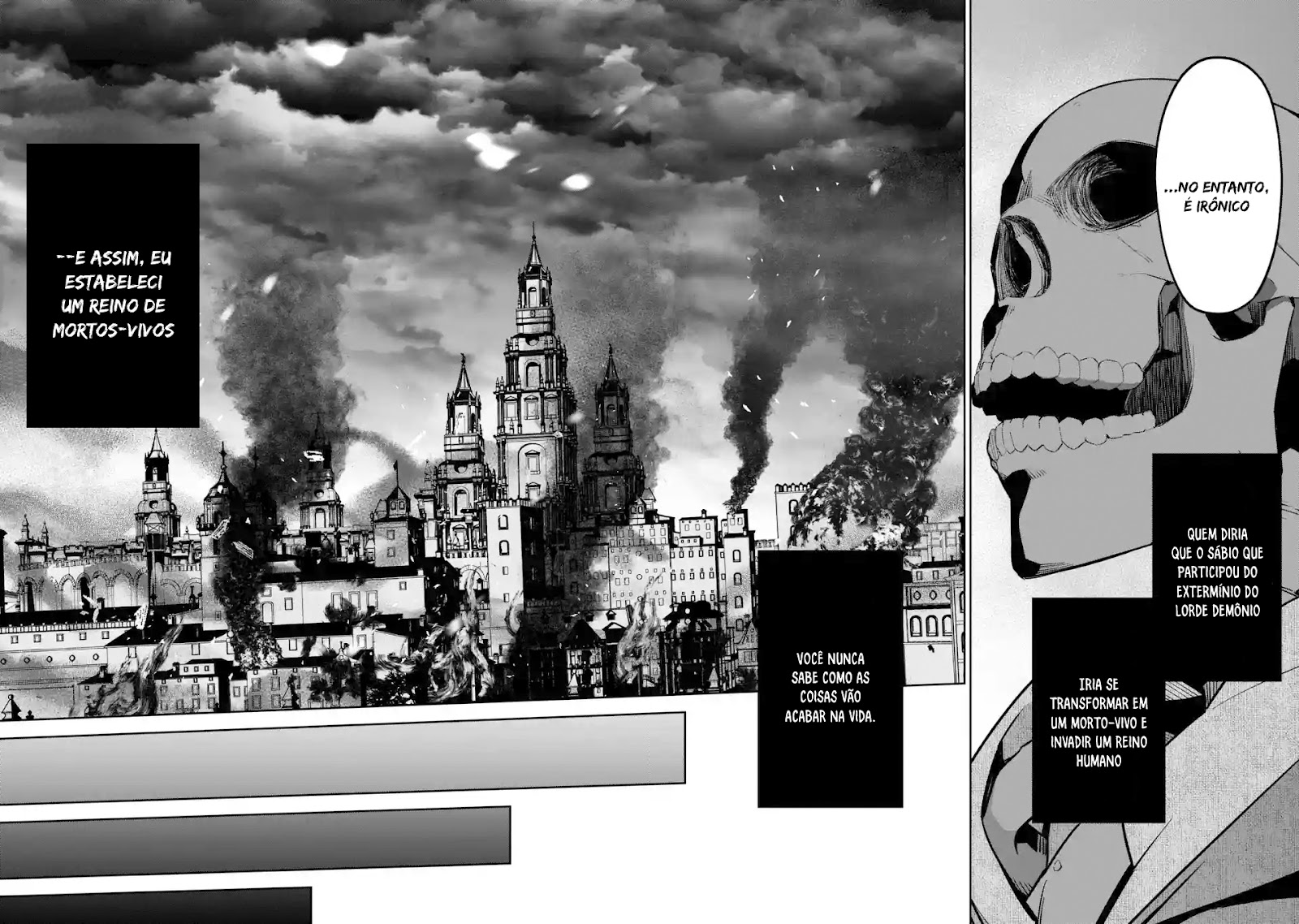Read Shokei Sareta Kenja wa Lich ni Tensei (PT-BR) PT Manga Online