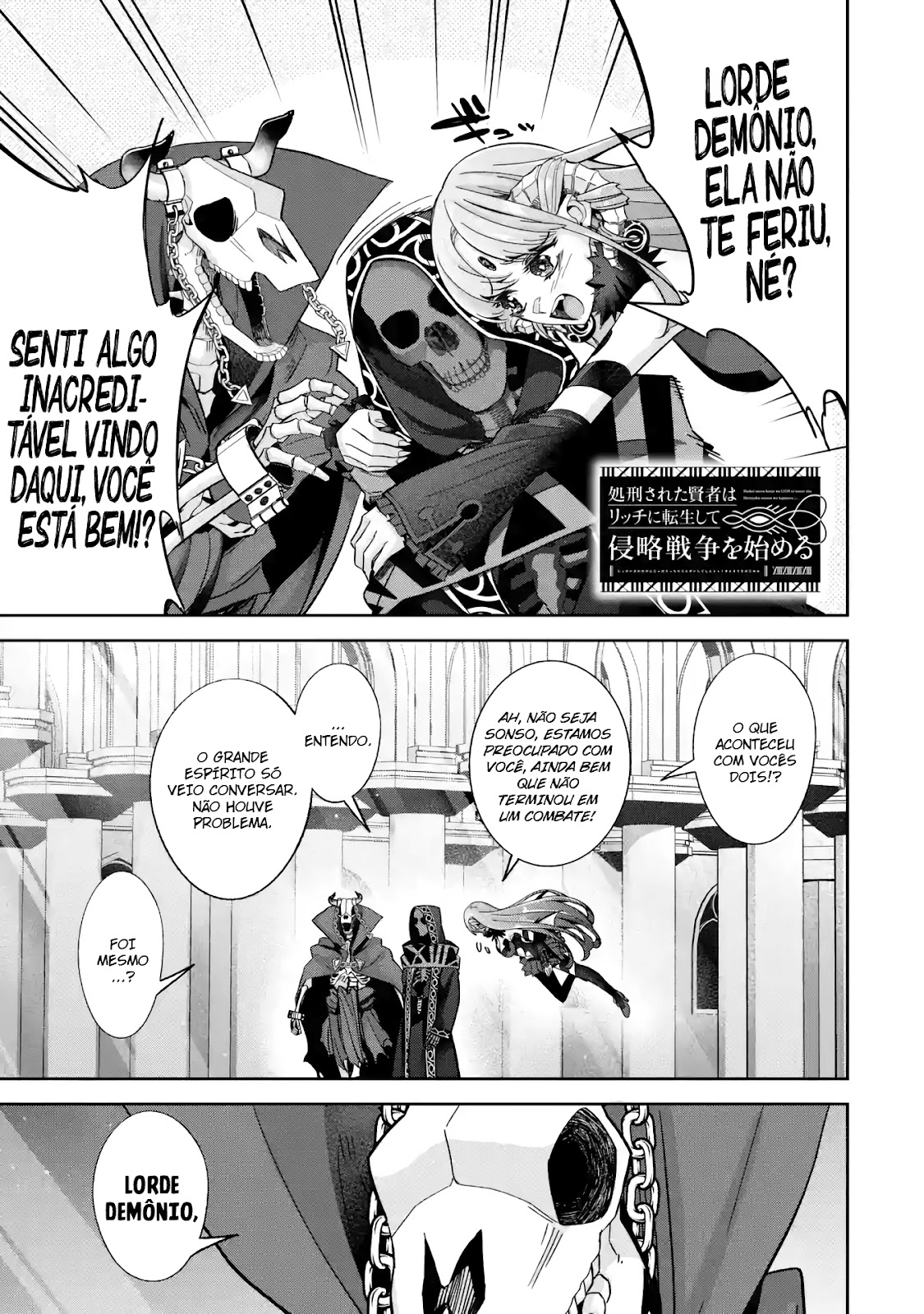 Read Shokei Sareta Kenja wa Lich ni Tensei (PT-BR) PT Manga Online