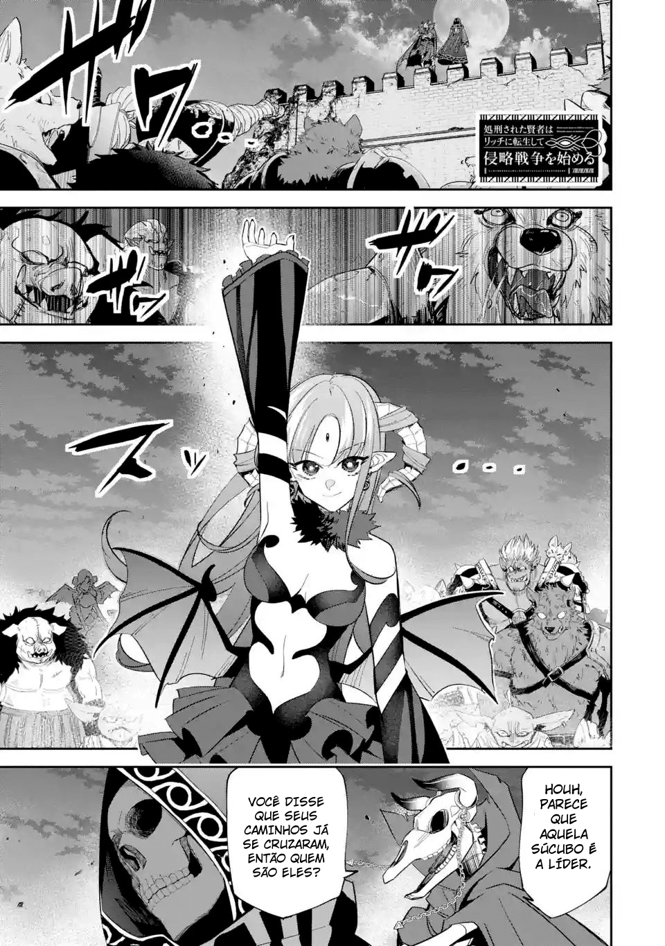 Read Shokei Sareta Kenja wa Lich ni Tensei (PT-BR) PT Manga Online