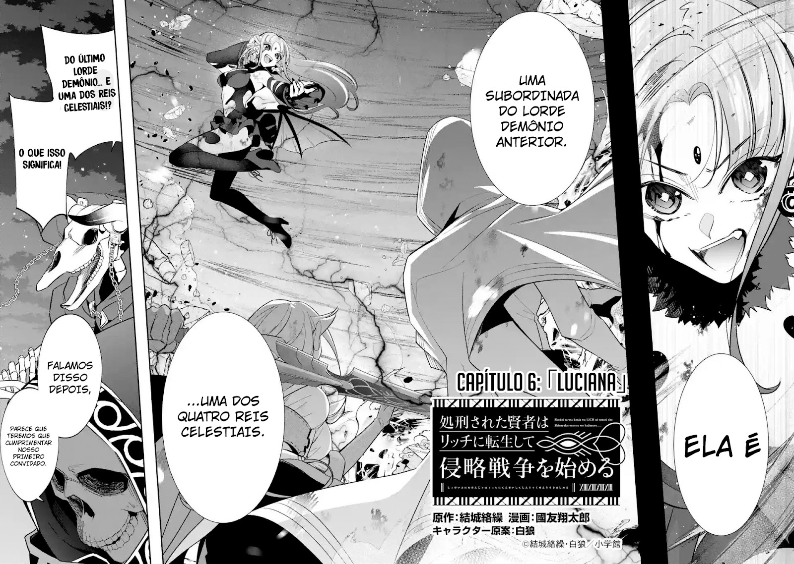 Read Shokei Sareta Kenja wa Lich ni Tensei (PT-BR) PT Manga Online