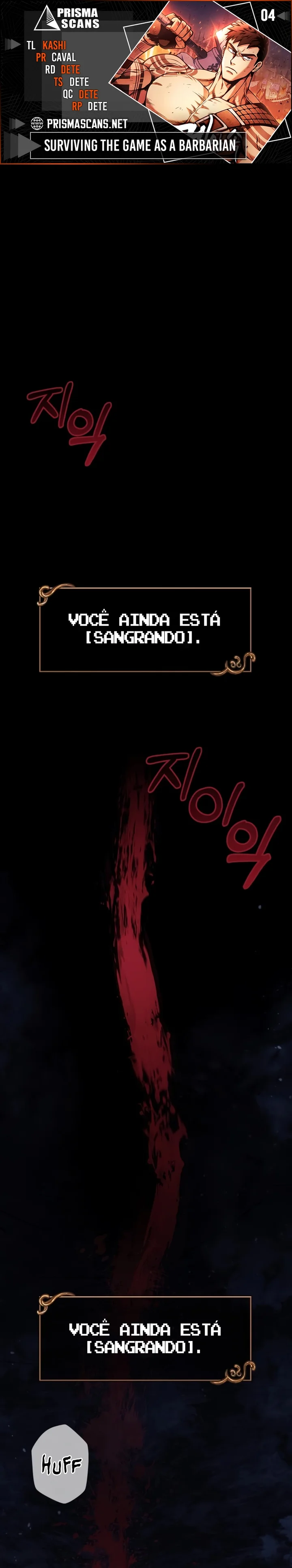 Read Sobrevivendo ao Jogo como um Bárbaro (PT-BR) PT Manga Online