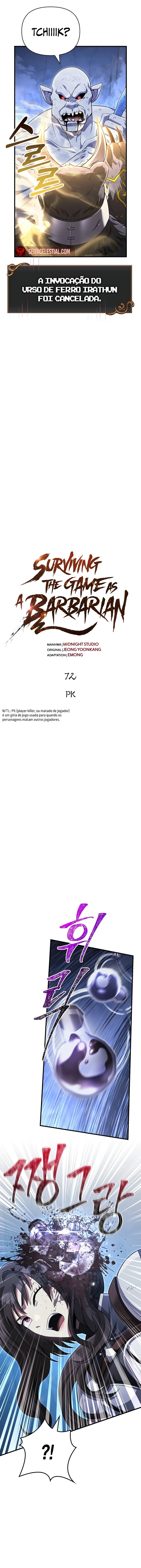 Read Sobrevivendo ao Jogo como um Bárbaro (PT-BR) PT Manga Online