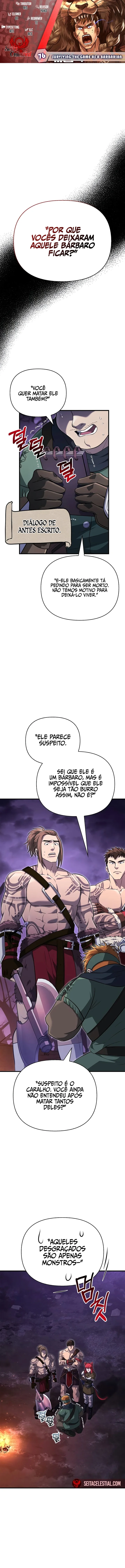 Read Sobrevivendo ao Jogo como um Bárbaro (PT-BR) PT Manga Online