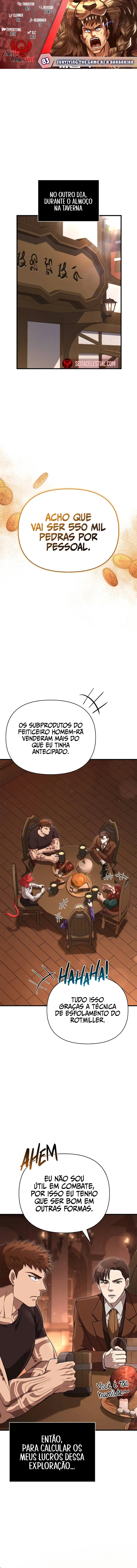 Read Sobrevivendo ao Jogo como um Bárbaro (PT-BR) PT Manga Online