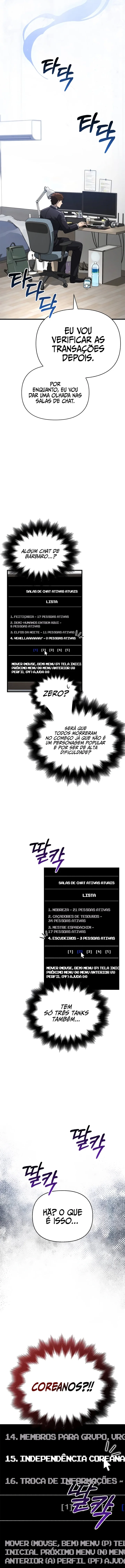 Read Sobrevivendo ao Jogo como um Bárbaro (PT-BR) PT Manga Online