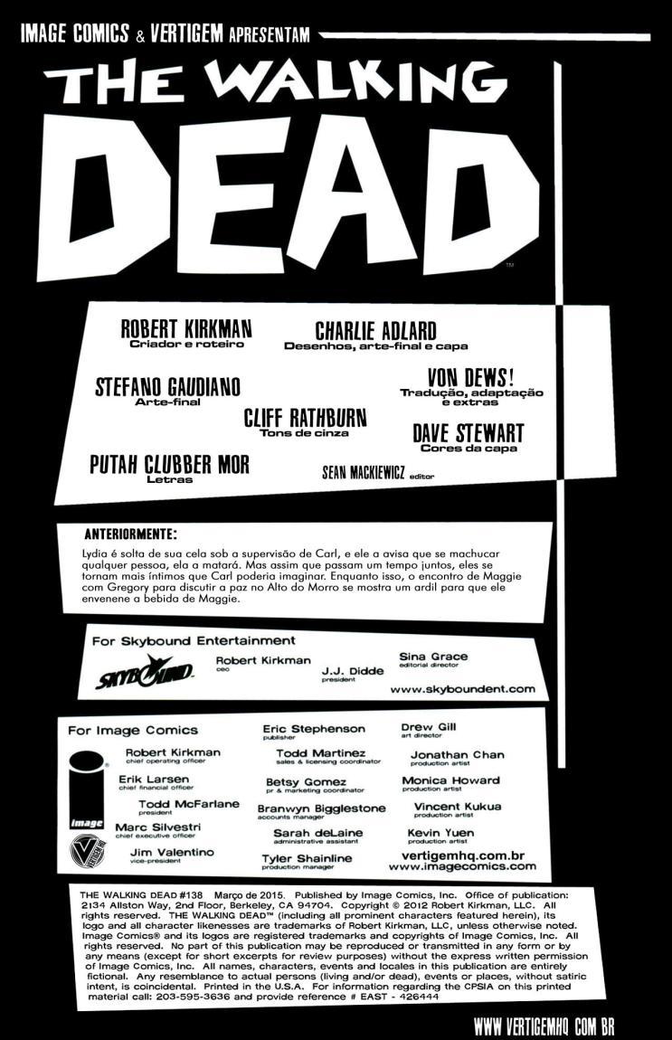 Read The Walking Dead (PT-BR) PT Manga Online