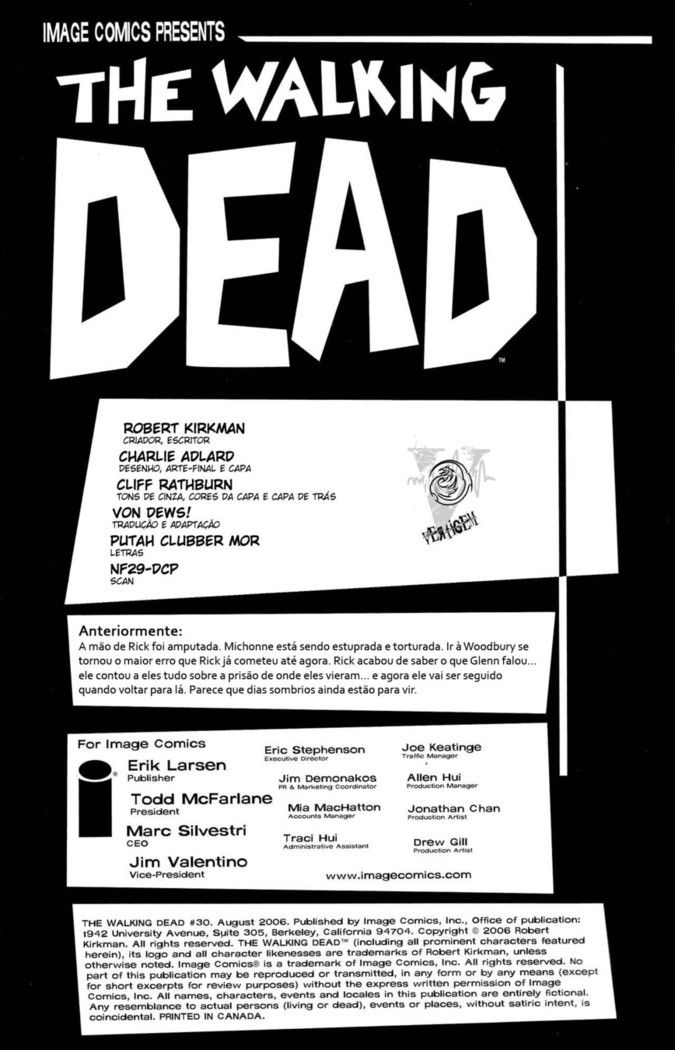 Read The Walking Dead (PT-BR) PT Manga Online