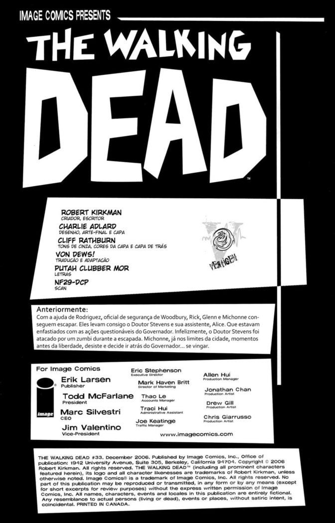 Read The Walking Dead (PT-BR) PT Manga Online