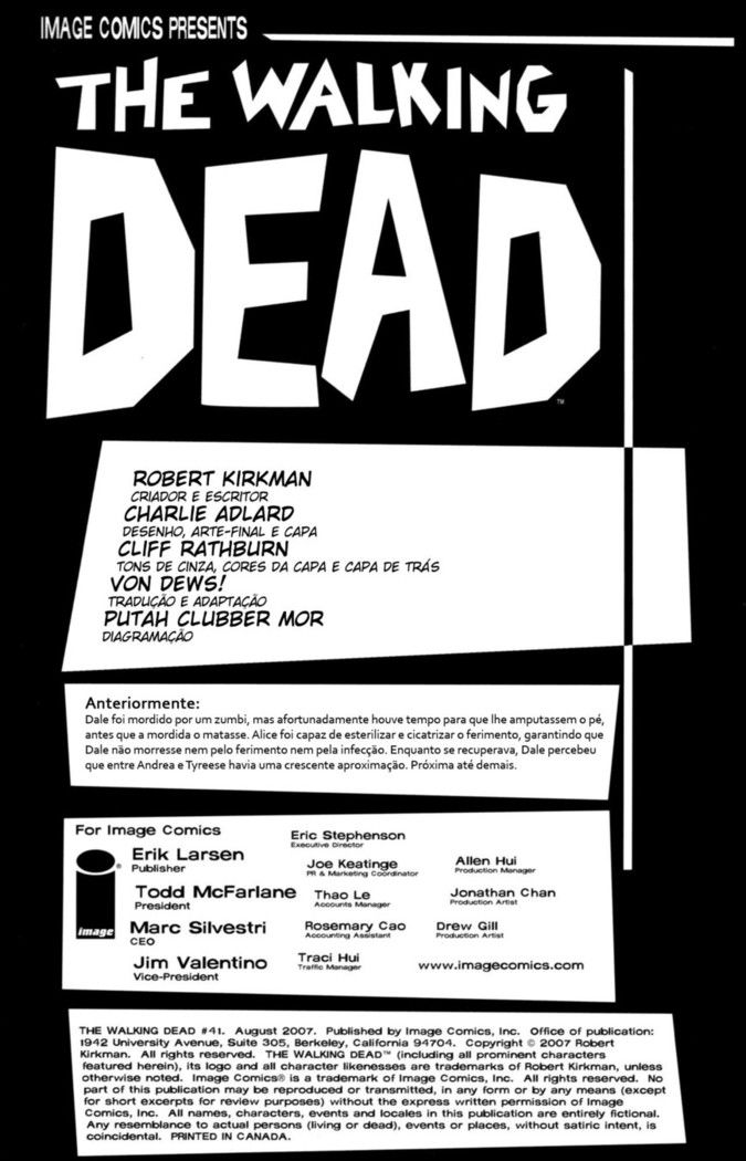 Read The Walking Dead (PT-BR) PT Manga Online