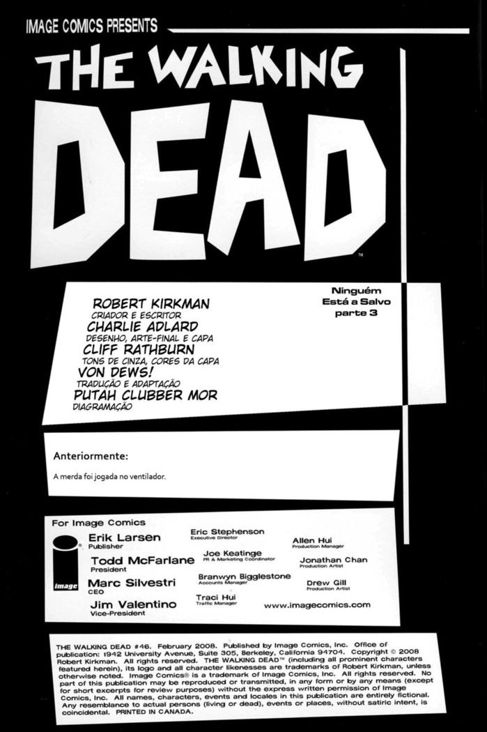 Read The Walking Dead (PT-BR) PT Manga Online