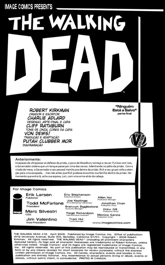 Read The Walking Dead (PT-BR) PT Manga Online