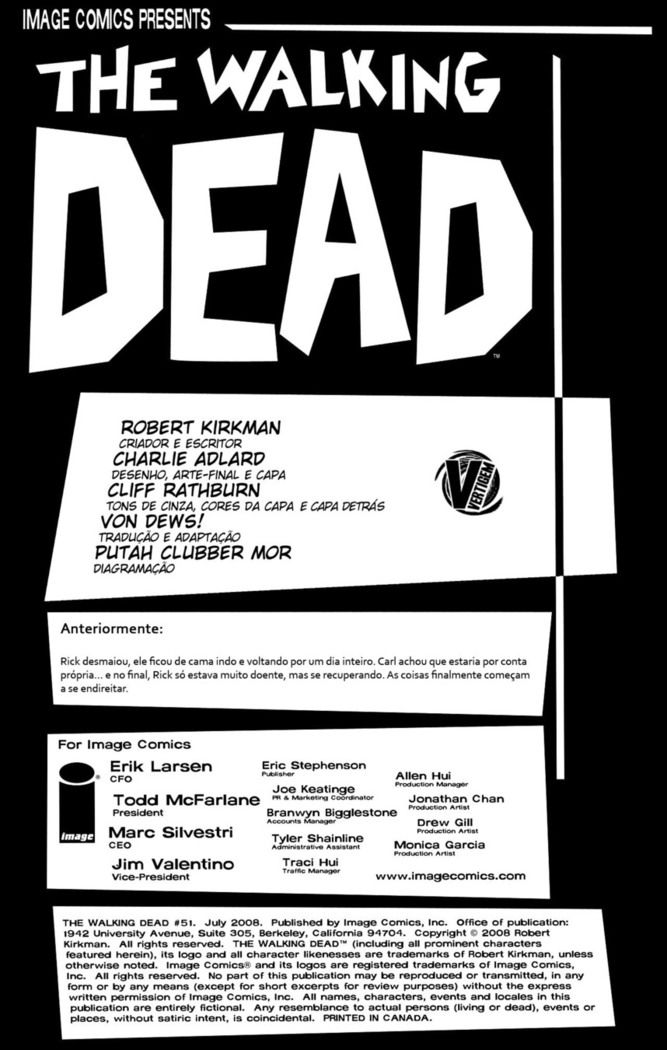 Read The Walking Dead (PT-BR) PT Manga Online