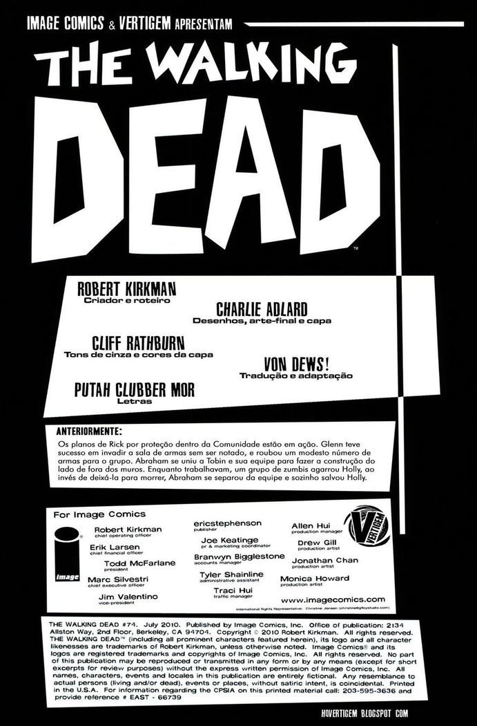 Read The Walking Dead (PT-BR) PT Manga Online