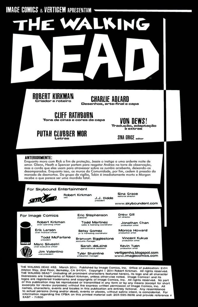 Read The Walking Dead (PT-BR) PT Manga Online