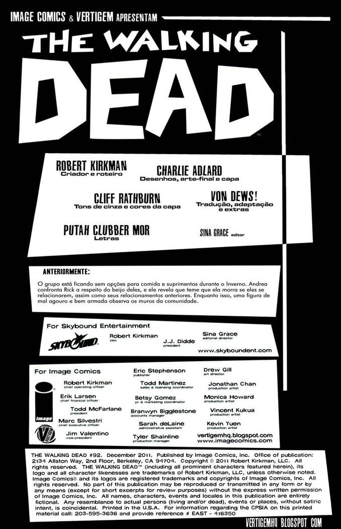 Read The Walking Dead (PT-BR) PT Manga Online