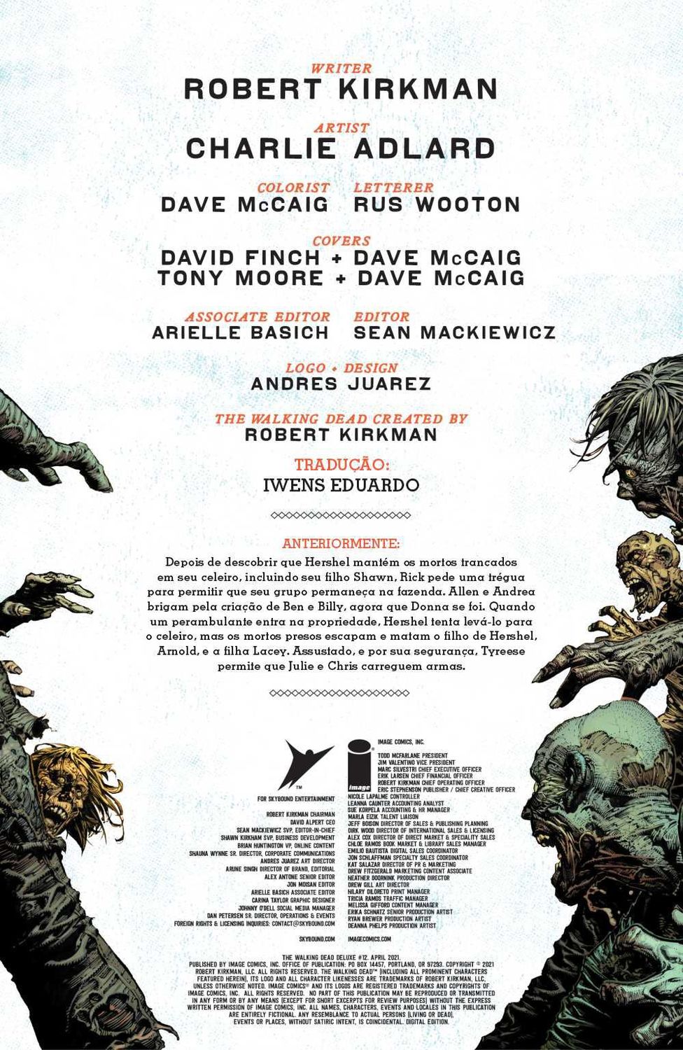 Read The Walking Dead - Deluxe (PT-BR) PT Manga Online