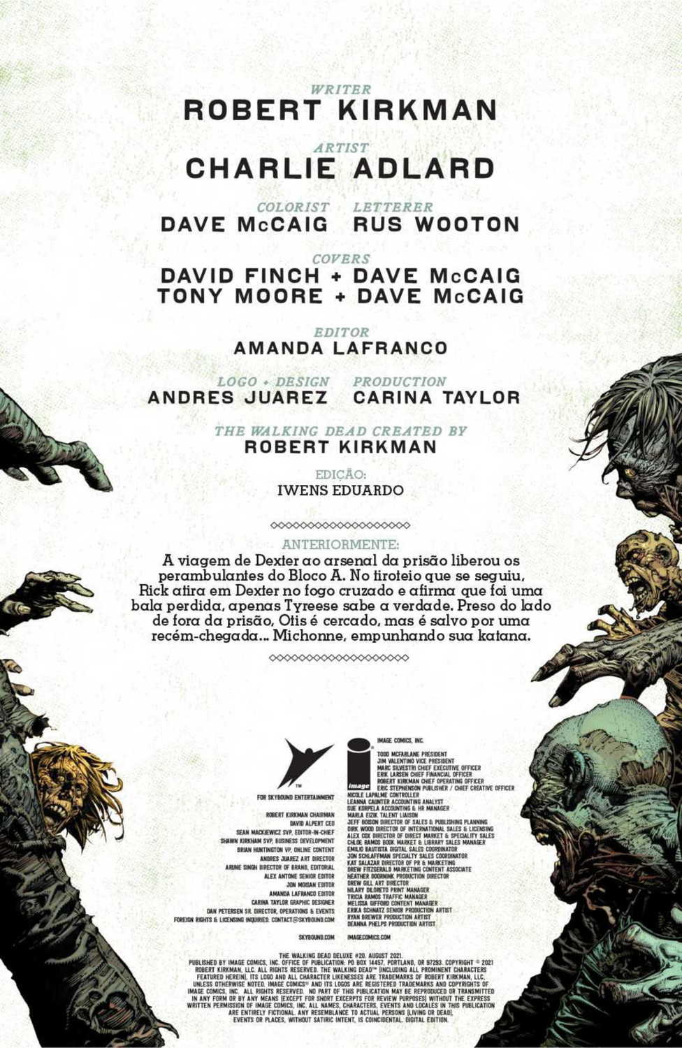 Read The Walking Dead - Deluxe (PT-BR) PT Manga Online