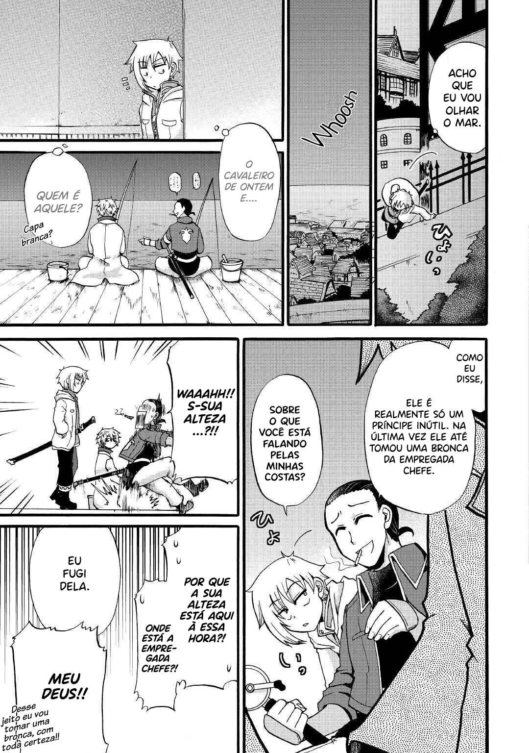 Read Um Imperador da Espada reencarnou como um Príncipe Lixo (PT-BR) PT Manga Online