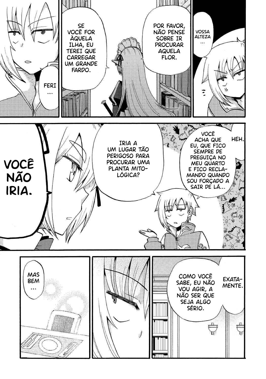 Read Um Imperador da Espada reencarnou como um Príncipe Lixo (PT-BR) PT Manga Online