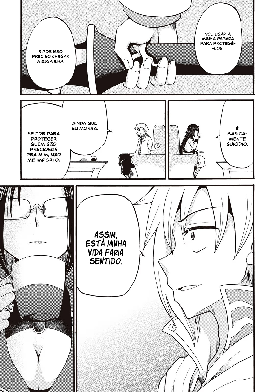 Read Um Imperador da Espada reencarnou como um Príncipe Lixo (PT-BR) PT Manga Online