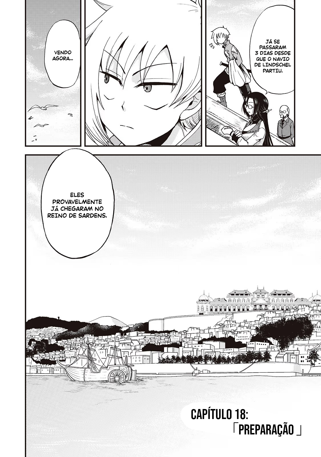 Read Um Imperador da Espada reencarnou como um Príncipe Lixo (PT-BR) PT Manga Online