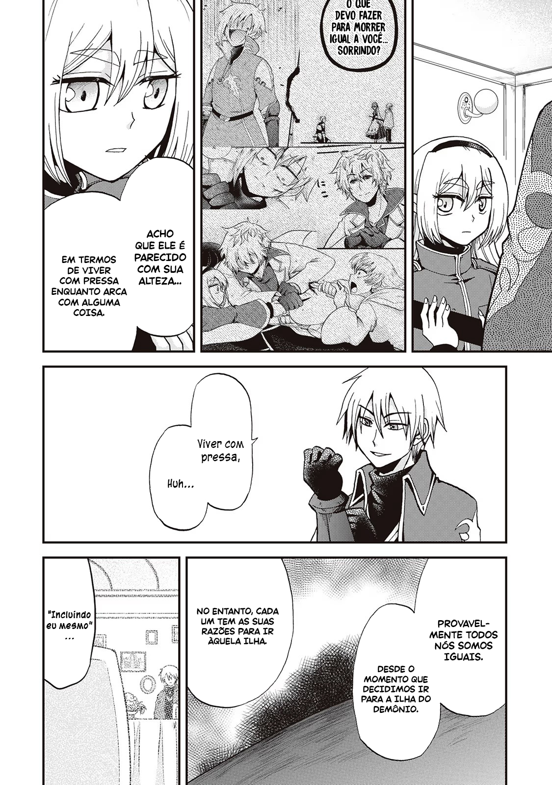 Read Um Imperador da Espada reencarnou como um Príncipe Lixo (PT-BR) PT Manga Online