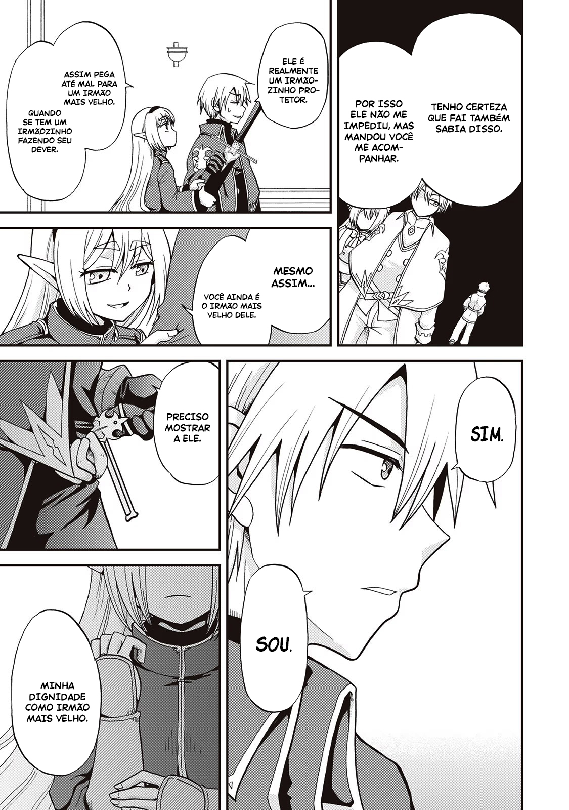 Read Um Imperador da Espada reencarnou como um Príncipe Lixo (PT-BR) PT Manga Online