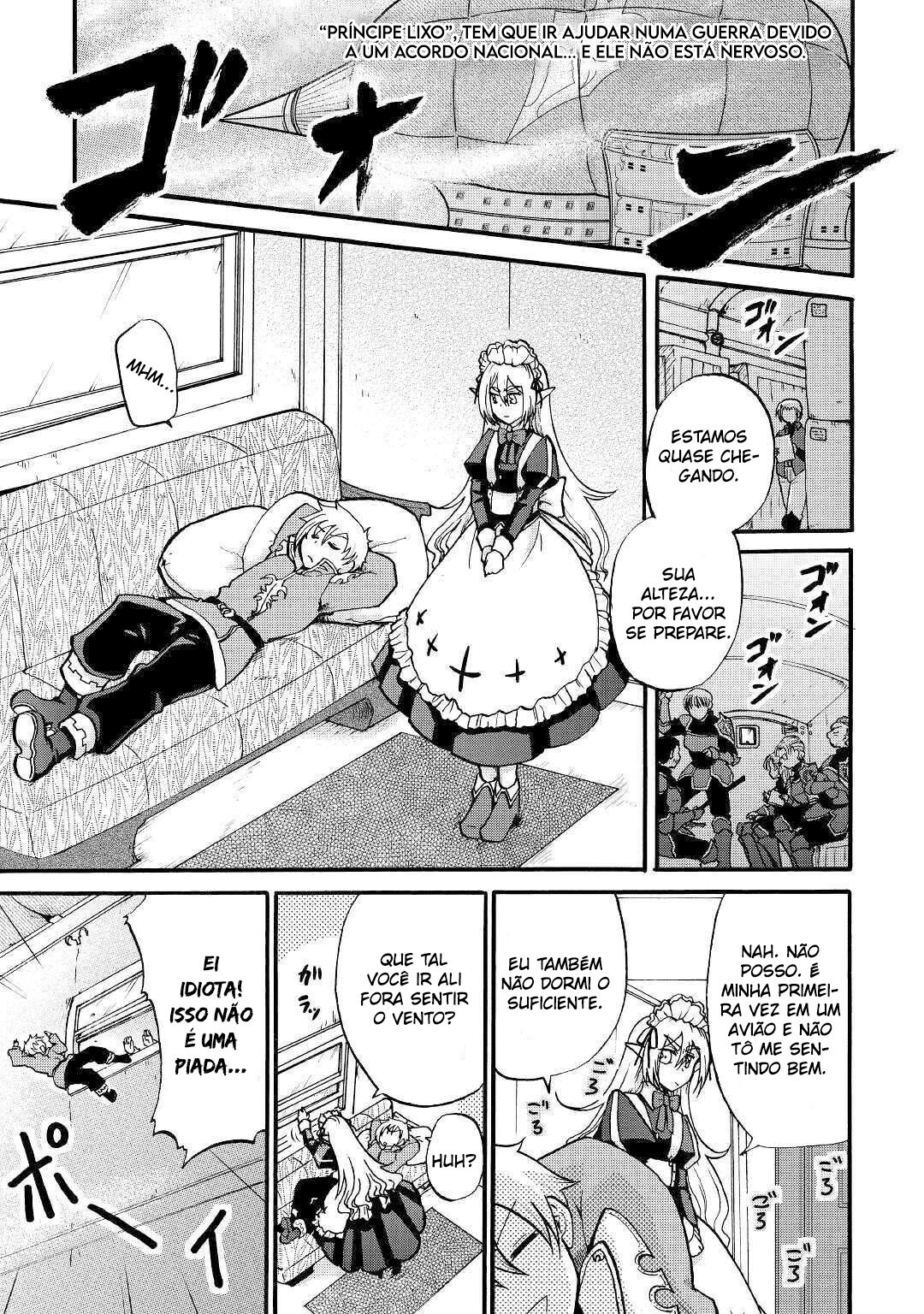 Read Um Imperador da Espada reencarnou como um Príncipe Lixo (PT-BR) PT Manga Online