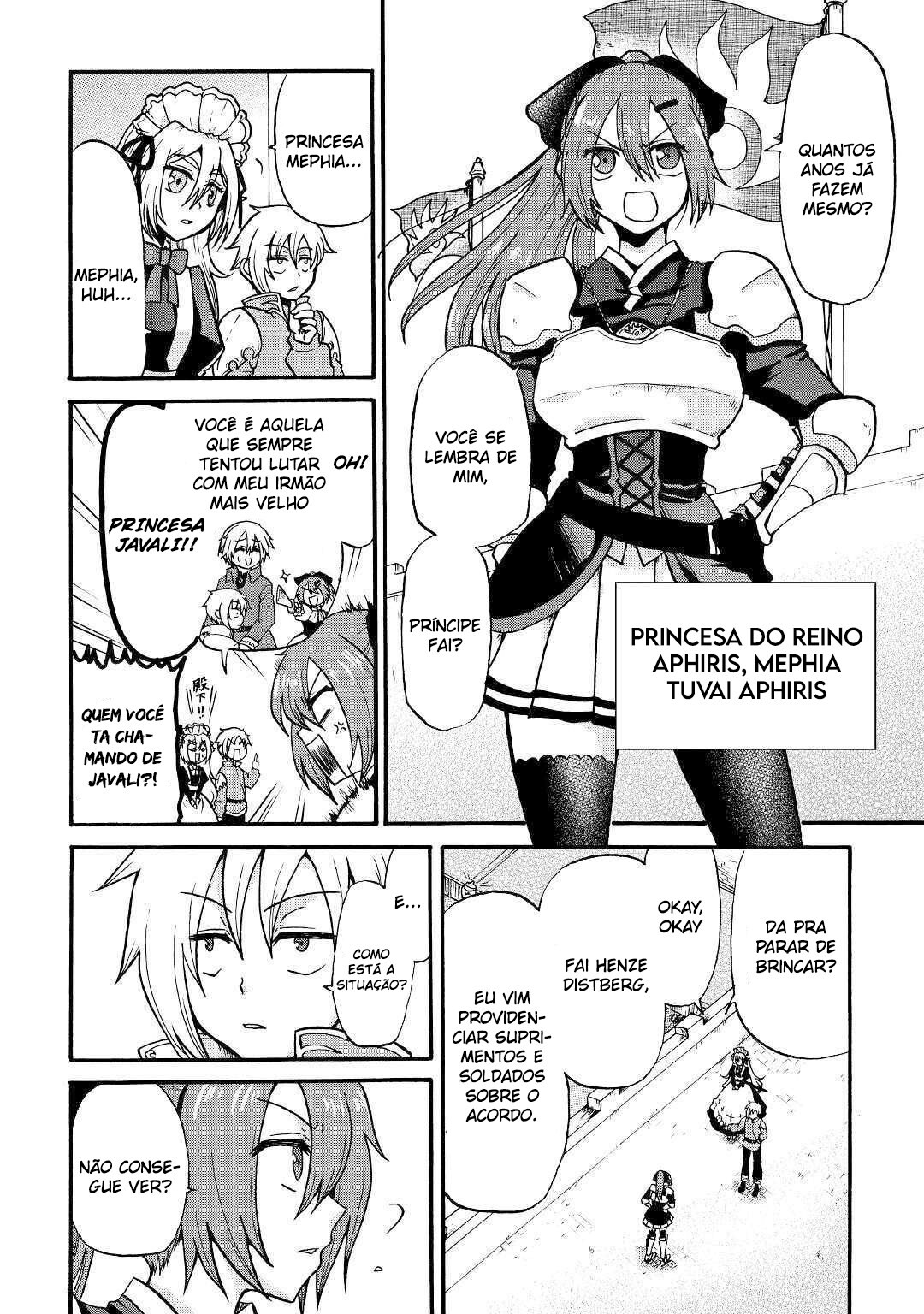 Read Um Imperador da Espada reencarnou como um Príncipe Lixo (PT-BR) PT Manga Online