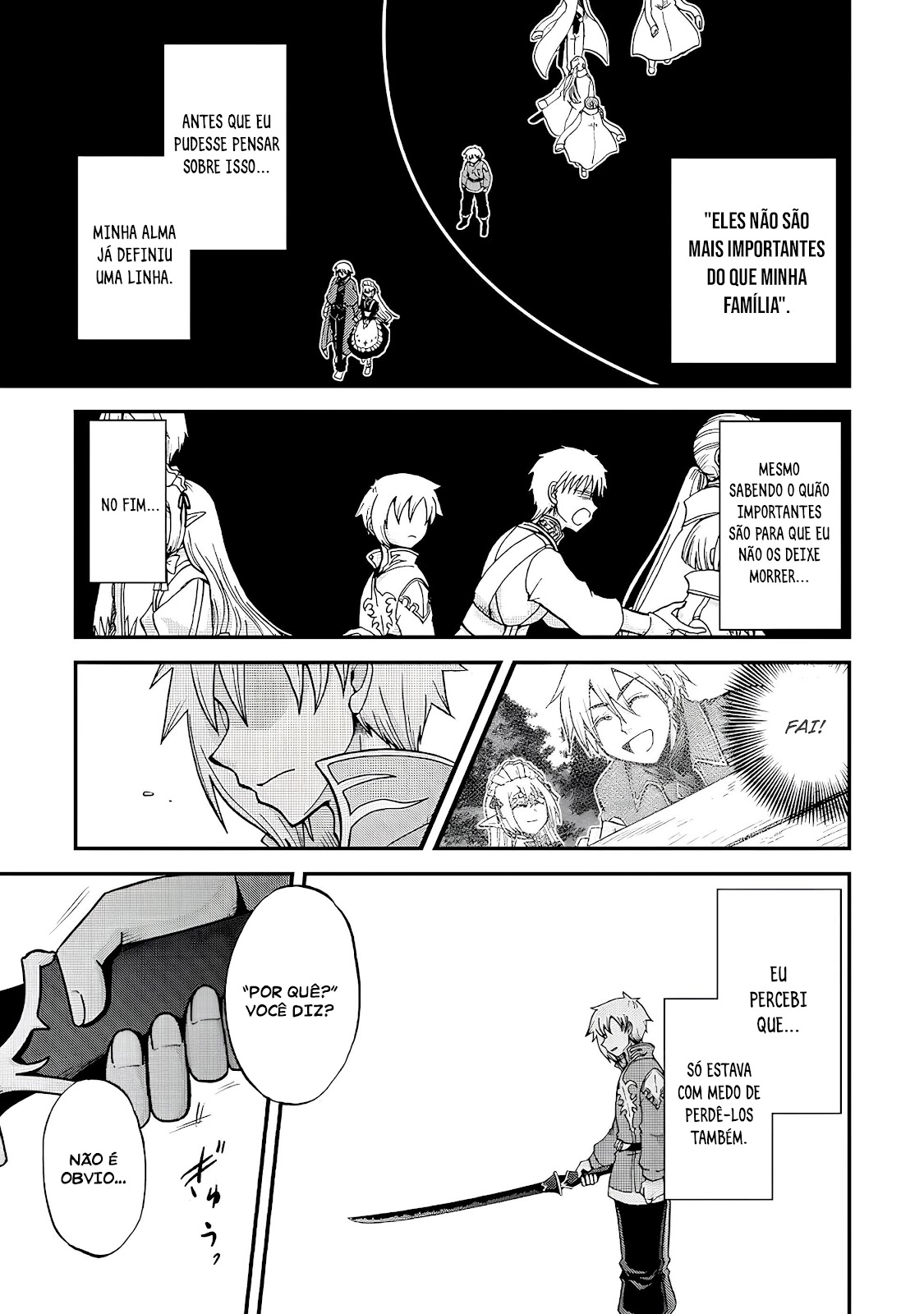Read Um Imperador da Espada reencarnou como um Príncipe Lixo (PT-BR) PT Manga Online