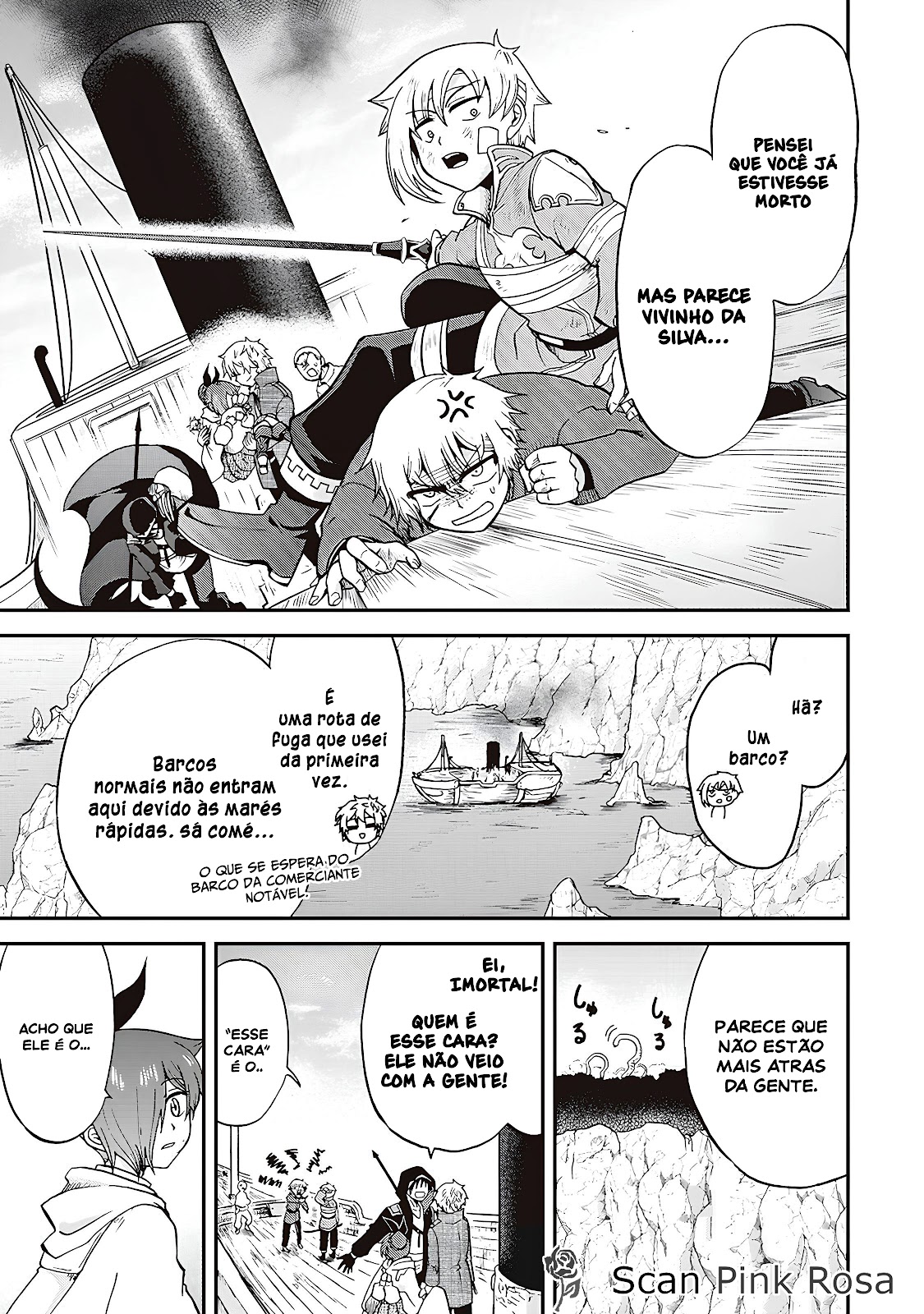 Read Um Imperador da Espada reencarnou como um Príncipe Lixo (PT-BR) PT Manga Online