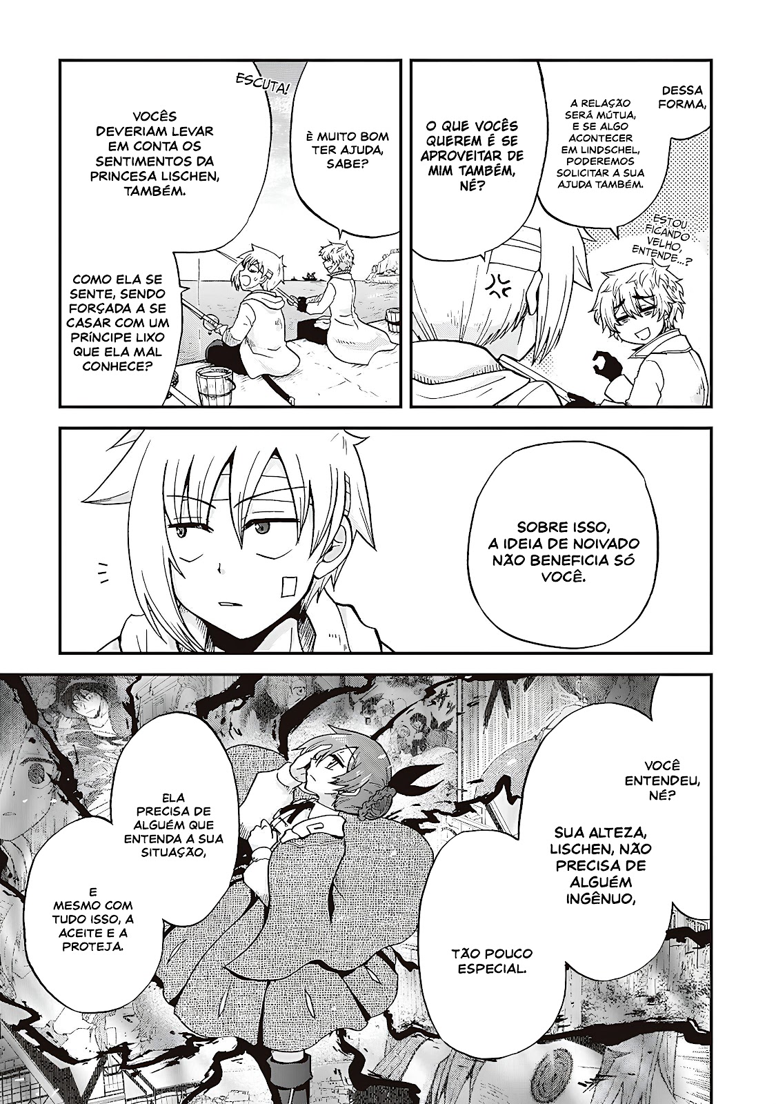 Read Um Imperador da Espada reencarnou como um Príncipe Lixo (PT-BR) PT Manga Online