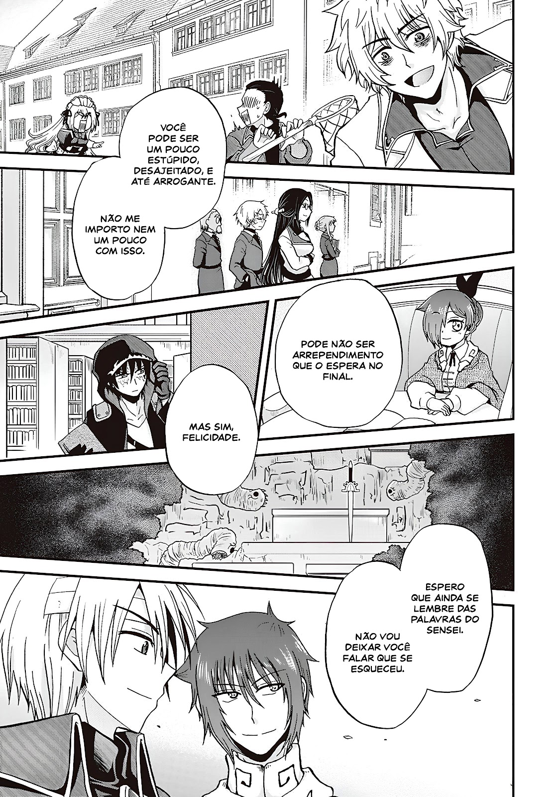 Read Um Imperador da Espada reencarnou como um Príncipe Lixo (PT-BR) PT Manga Online