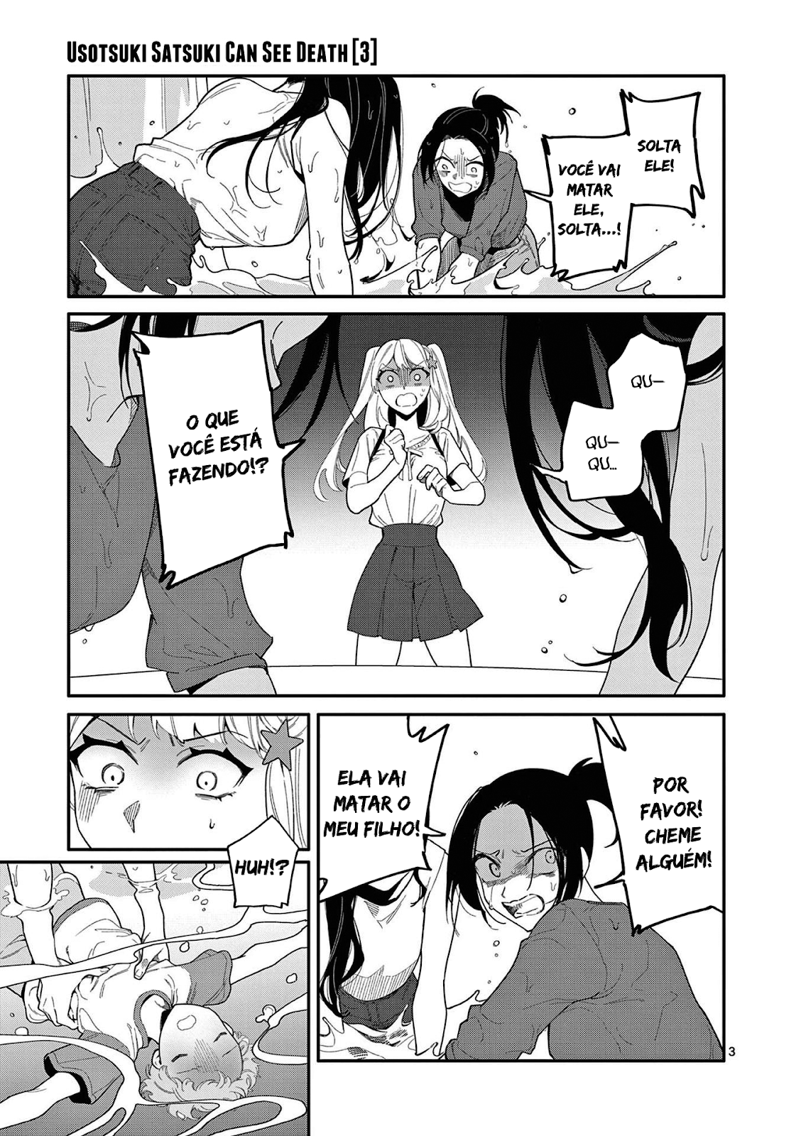 Read Usotsuki Satsuki wa Shi ga Mieru (PT-BR) PT Manga Online