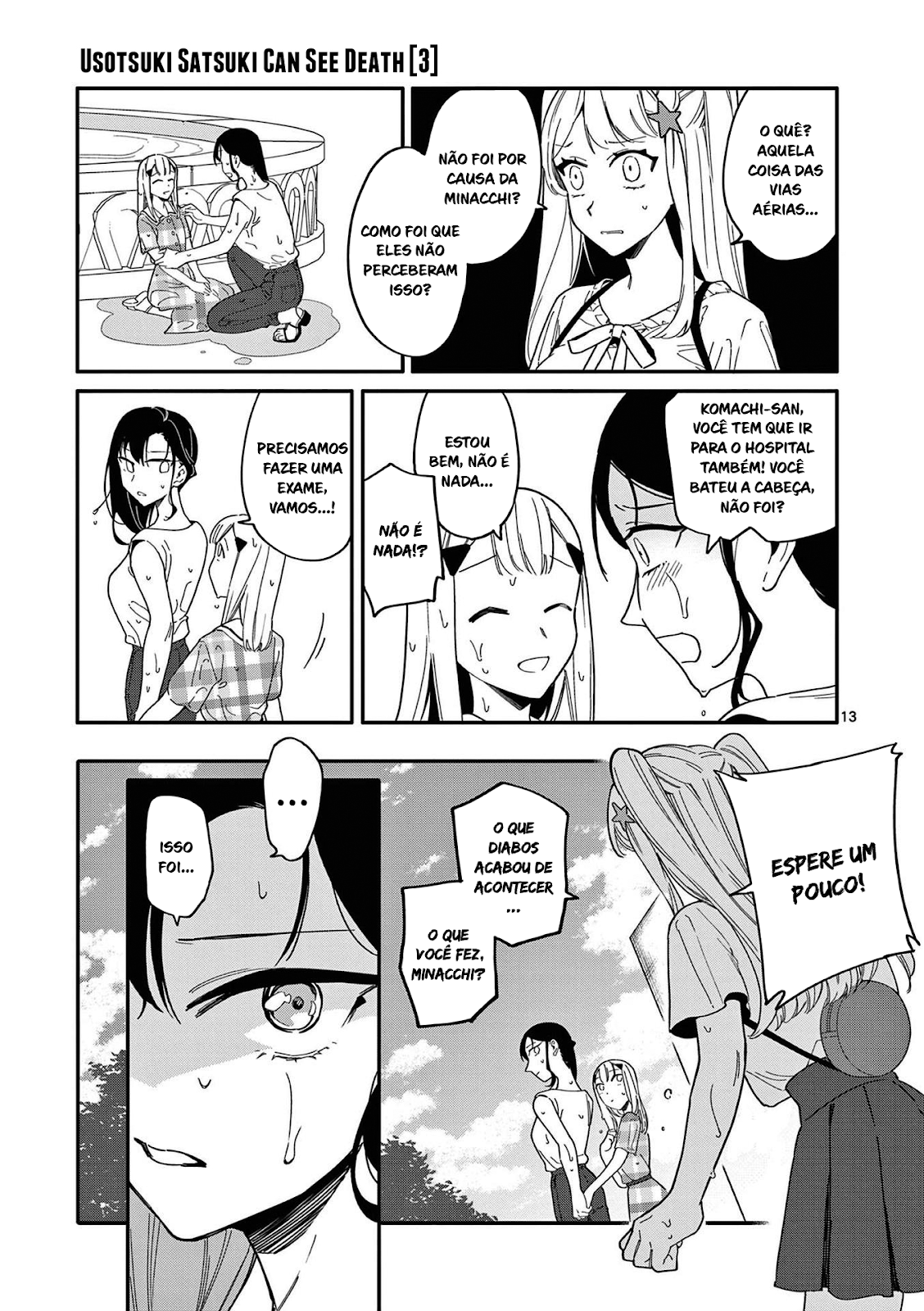 Read Usotsuki Satsuki wa Shi ga Mieru (PT-BR) PT Manga Online