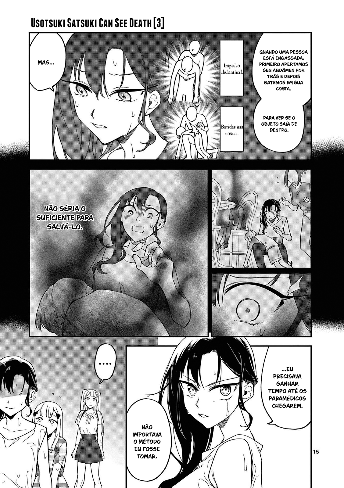 Read Usotsuki Satsuki wa Shi ga Mieru (PT-BR) PT Manga Online