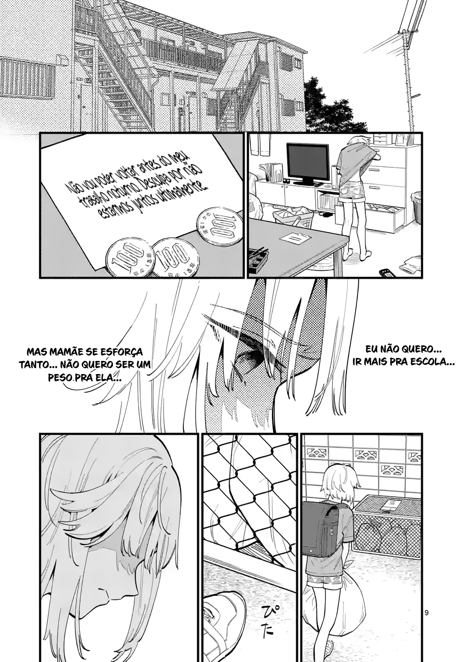 Read Usotsuki Satsuki wa Shi ga Mieru (PT-BR) PT Manga Online