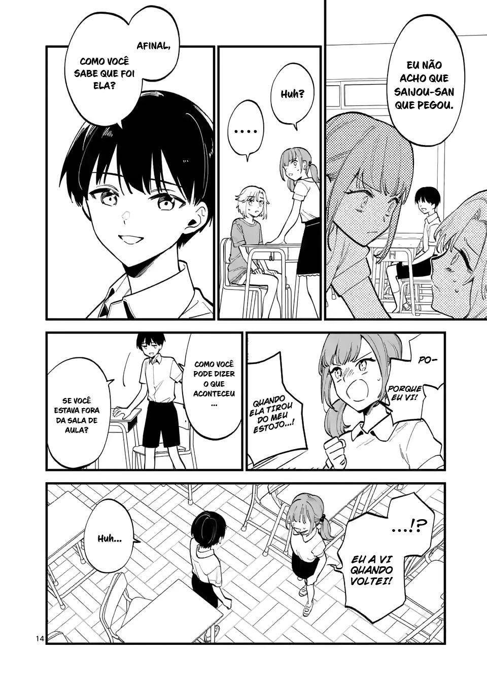 Read Usotsuki Satsuki wa Shi ga Mieru (PT-BR) PT Manga Online