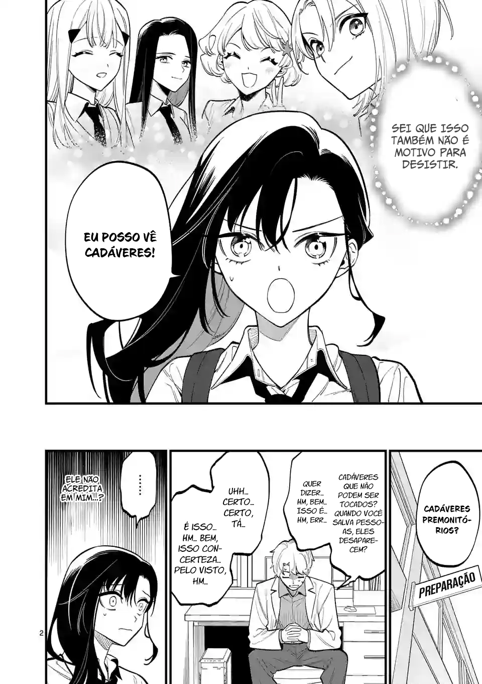 Read Usotsuki Satsuki wa Shi ga Mieru (PT-BR) PT Manga Online