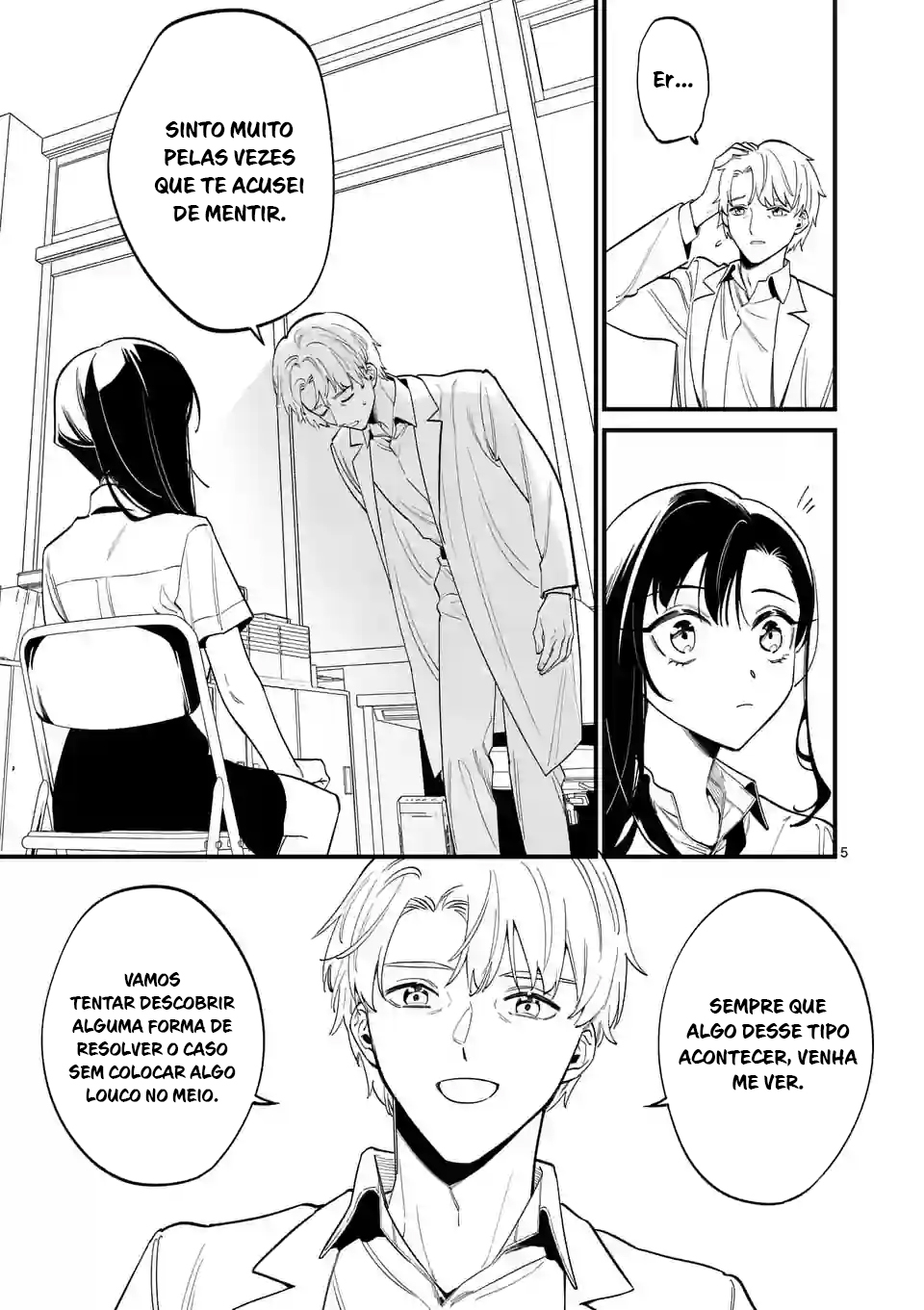Read Usotsuki Satsuki wa Shi ga Mieru (PT-BR) PT Manga Online