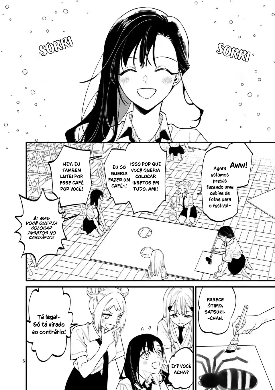 Read Usotsuki Satsuki wa Shi ga Mieru (PT-BR) PT Manga Online