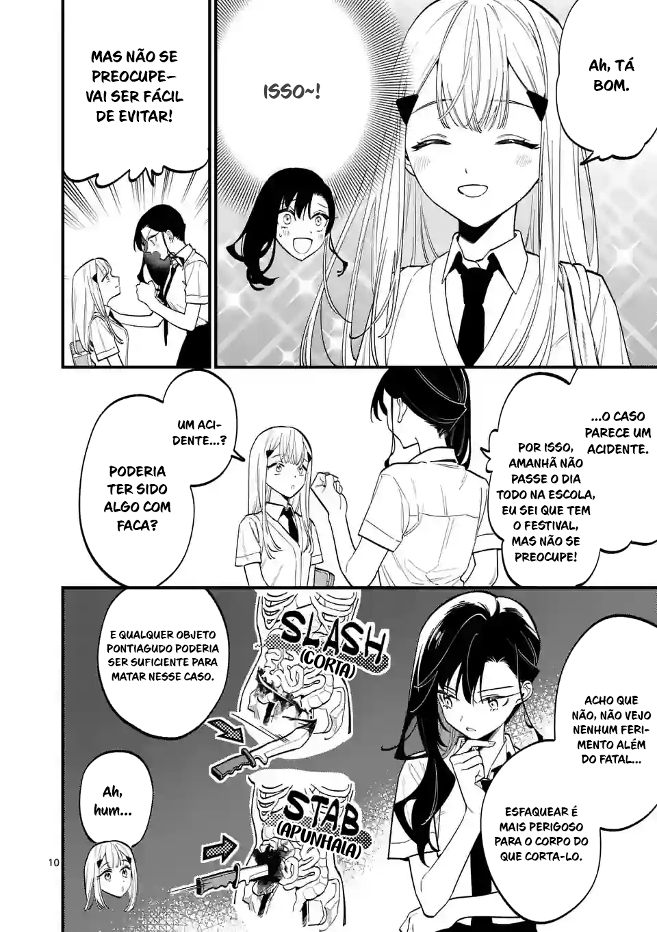 Read Usotsuki Satsuki wa Shi ga Mieru (PT-BR) PT Manga Online