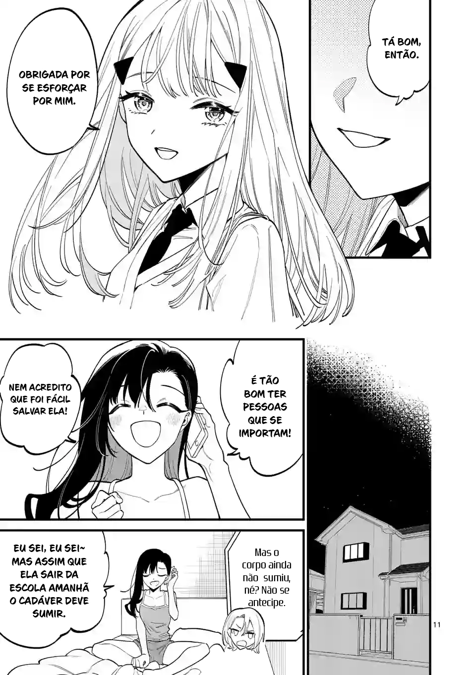 Read Usotsuki Satsuki wa Shi ga Mieru (PT-BR) PT Manga Online