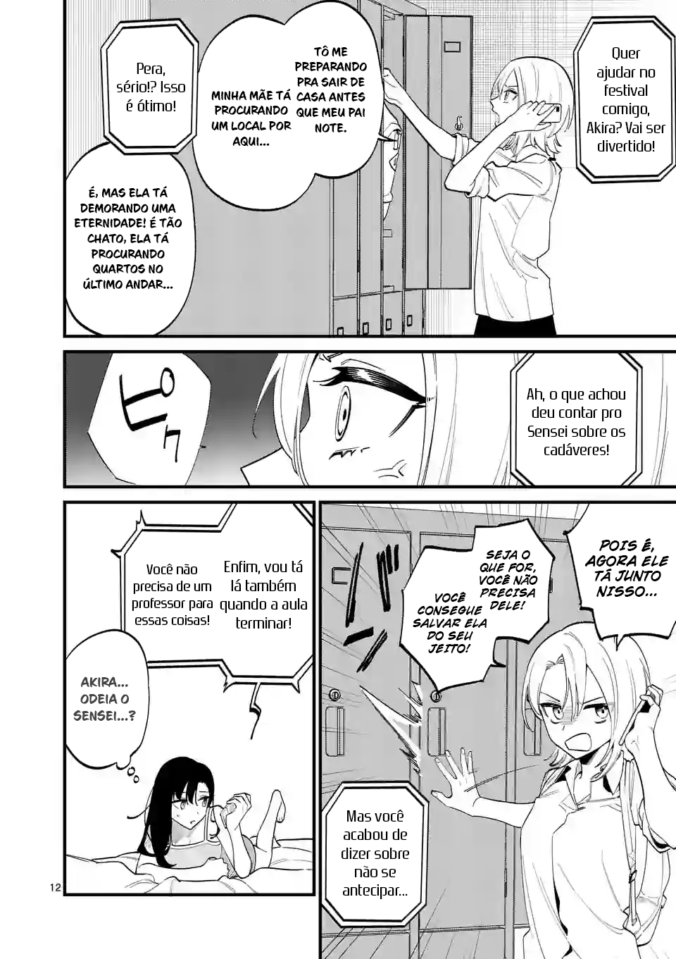 Read Usotsuki Satsuki wa Shi ga Mieru (PT-BR) PT Manga Online