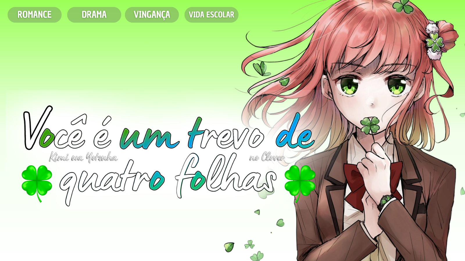 Read Você é um Trevo de Quatro Folhas (PT-BR) PT Manga Online